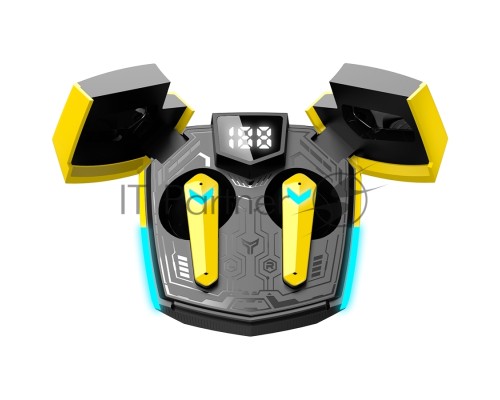 Наушники игровые CANYON headset Doublebee GTWS-2 Gaming Yellow