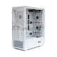 Компьютерный корпус BaseTech eXtreme GFX-03, Без БП, ATX, белый, 4xICE BLUE FAN, 2xUSB2, 1xUSB3, бок: закалённое стекло (BT-GFX-03W-MESH-4F-IB)