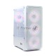 Компьютерный корпус BaseTech eXtreme GFX-03, Без БП, ATX, белый, 4xRGB FAN, 2xUSB2, 1xUSB3, бок: закалённое стекло
