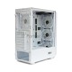 Компьютерный корпус BaseTech eXtreme GFX-03, Без БП, ATX, белый, 4xRGB FAN, 2xUSB2, 1xUSB3, бок: закалённое стекло