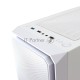 Компьютерный корпус BaseTech eXtreme GFX-03, Без БП, ATX, белый, 4xRGB FAN, 2xUSB2, 1xUSB3, бок: закалённое стекло