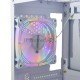 Компьютерный корпус BaseTech eXtreme GFX-03, Без БП, ATX, белый, 4xRGB FAN, 2xUSB2, 1xUSB3, бок: закалённое стекло