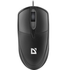 Мышь проводная Defender Trace MB-989 черный, 1000 dpi, USB, кнопки - 3