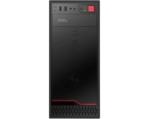 Корпус KingPrice KPCC-MD201 черный без БП ATX 1x80mm 4x120mm 2xUSB2.0 audio