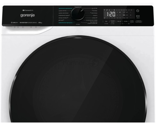 Стирально-сушильная машина Gorenje WD2PA854ADW/C белый загр. фронтальная макс.: 8 кг 1400об/мин класс: А++
