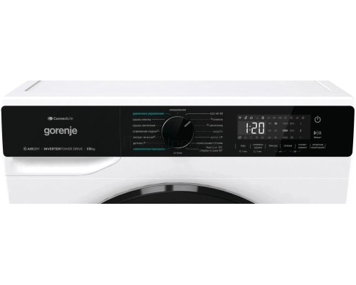 Стирально-сушильная машина Gorenje WD2PA854ADW/C белый загр. фронтальная макс.: 8 кг 1400об/мин класс: А++