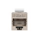 Модуль-вставка Keystone Jack RJ-45 ExeGate KJ-8P8C-SH-C6-180-TL (Кат.6, экранированная, 180 градусов, IDC Toolless (без инструмента))