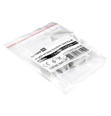 Модуль-вставка Keystone Jack RJ-45 ExeGate KJ-8P8C-U-C5e-90-110 (Кат.5e, неэкранированная, 90 градусов, IDC 110)