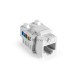 Модуль-вставка Keystone Jack RJ-45 ExeGate KJ-8P8C-U-C5e-90-110 (Кат.5e, неэкранированная, 90 градусов, IDC 110)