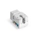 Модуль-вставка Keystone Jack RJ-45 ExeGate KJ-8P8C-U-C5e-90-110 (Кат.5e, неэкранированная, 90 градусов, IDC 110)