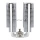Кулер для процессора/ Thermalright Peerless Assassin 120 White (4-pin PWM, 157mm, Ni/CU, 6x6mm, 2x120mm, 66.17CFM, 25.6dBA, 1550RPM, S: 1700, 1200, 20XX, 115X, AM5, AM4)