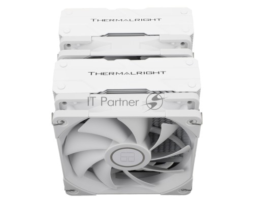 Кулер для процессора/ Thermalright Peerless Assassin 120 White (4-pin PWM, 157mm, Ni/CU, 6x6mm, 2x120mm, 66.17CFM, 25.6dBA, 1550RPM, S: 1700, 1200, 20XX, 115X, AM5, AM4) Кулер для процессора/ Thermalright Peerless Assassin 120 White (4-pin PWM, 157mm, Ni/CU, 6x6mm, 2x120mm, 66.17CFM, 25.6dBA, 1550RPM, S: 1700, 1200, 20XX, 115X, AM5, AM4)