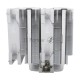 Кулер для процессора/ Thermalright Peerless Assassin 120 White (4-pin PWM, 157mm, Ni/CU, 6x6mm, 2x120mm, 66.17CFM, 25.6dBA, 1550RPM, S: 1700, 1200, 20XX, 115X, AM5, AM4)