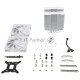 Кулер для процессора/ Thermalright Peerless Assassin 120 White (4-pin PWM, 157mm, Ni/CU, 6x6mm, 2x120mm, 66.17CFM, 25.6dBA, 1550RPM, S: 1700, 1200, 20XX, 115X, AM5, AM4)