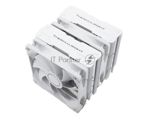 Кулер для процессора/ Thermalright Peerless Assassin 120 White (4-pin PWM, 157mm, Ni/CU, 6x6mm, 2x120mm, 66.17CFM, 25.6dBA, 1550RPM, S: 1700, 1200, 20XX, 115X, AM5, AM4) Кулер для процессора/ Thermalright Peerless Assassin 120 White (4-pin PWM, 157mm, Ni/CU, 6x6mm, 2x120mm, 66.17CFM, 25.6dBA, 1550RPM, S: 1700, 1200, 20XX, 115X, AM5, AM4)
