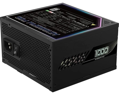 Блок питания Gigabyte ATX 1000W GP-AE1000PM PG5 Gen.5 80+ platinum (20+4pin) APFC 120mm fan 16xSATA Cab Manag RTL