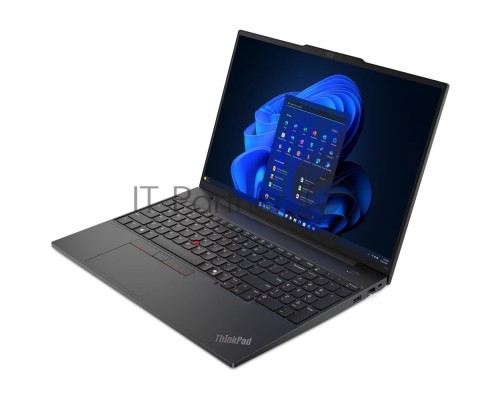 Ноутбук Lenovo ThinkPad E16 Gen 2 Ultra 7 155H 32Gb SSD 1Tb Intel Arc Graphics 16 WUXGA IPS Cam 47Вт*ч No OS Черный 21MBS12U00