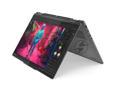 Ноутбук Lenovo Yoga 7 2-in-1 14AHP9 Ryzen 5 8640HS 16Gb SSD 1Tb AMD Radeon 760M Graphics 14 WUXGA OLED TS Cam 71Вт*ч Win11 Темно-серый 83DK006NRK