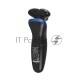 Бритва Centek CT-2152 (сер/бел/син) 5 ВТ, 3 плав. головки, аккумулятор+работа от сети