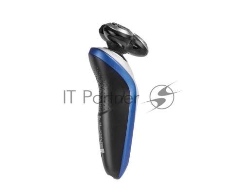 Бритва Centek CT-2152 (сер/бел/син) 5 ВТ, 3 плав. головки, аккумулятор+работа от сети