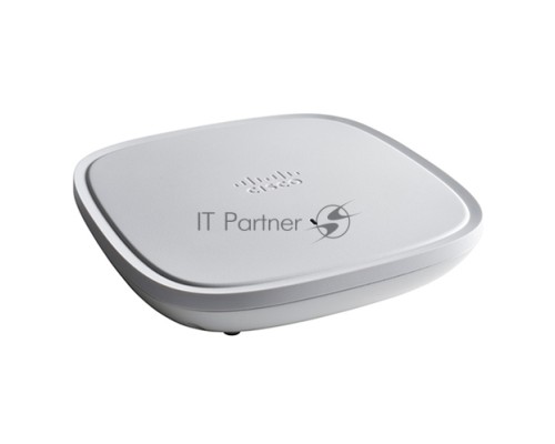 Точка доступа Wi-Fi CISCO Catalyst 9105AXI Access Point: Indoor environments, with internal antennas, 802.11ax 2x2 MU-MIMO; 10/100/1000Base-T Uplink, Console port, Regulatory domain H
