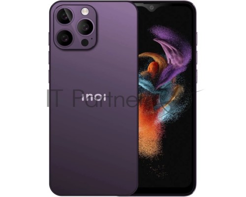 Смартфон INOI Note 13s, 4/128Gb, фиолетовый