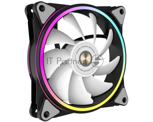 Вентилятор в корпус ALSEYE HALO PRO B-P черный 120мм 2100rpm 4-pin 26db