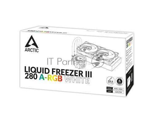 Система водяного охлаждения Arctic Cooling Liquid Freezer III-280  Multi Compatible All-In-One CPU Water Cooler  (ACFRE00135A)