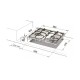 Газовая варочная панель DeLonghi IF 46.1 ASV GUD