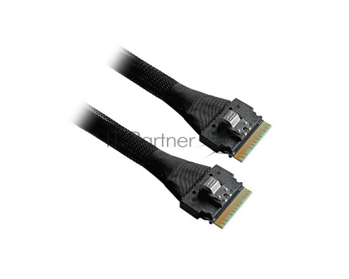 Кабель Amphenol RSL74-7650 Slimline SASx8 (SFF8654)  -to- Slimline SASx8 (SFF8654) , 67CM (C5454)