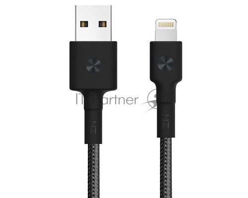 USB кабель ZMI USB cable (MFi certified 200cm PP braided Lightning cable)black 