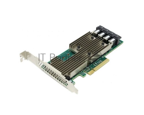 HBA-адаптер Broadcom 9305-16i SGL (05-25703-00 / 03-25703-02004)  PCIe 3.0 x8 LP, SAS/SATA 12G HBA, 16port(4*int SFF8643), 3224 IOC, (007226)