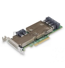 HBA-адаптер Broadcom 9305-24i SGL (05-25699-00 / 03-25699-02007) PCIe 3.0 x8 LP, SAS/SATA 12G HBA, 24port(6*int SFF8643), 3224 IOC