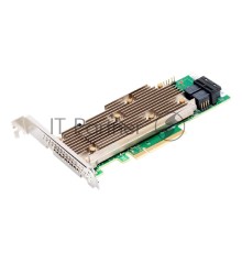 RAID-контроллер Broadcom MegaRAID 9460-8I SGL (05-50011-02 / 03-50011-33011)  PCIe 3.1 x8 LP, SAS/SATA/NVMe, RAID 0,1,5,6,10,50,60, 8port(2 *int SFF8643), 2GB Cache, 3508ROC (003617)