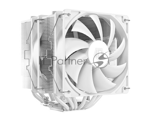 Кулер для процессора ID-COOLING SE-206-XT White Socket AM4/AM5/115x/1200/1700, 120mm, 1800rpm, 35.2 дБ, 250W, PWM 4-pin, Al-Cu (SE-206-XT White)