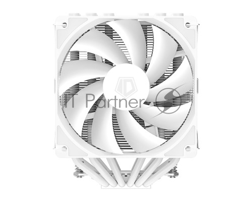 Кулер для процессора ID-COOLING SE-206-XT White Socket AM4/AM5/115x/1200/1700, 120mm, 1800rpm, 35.2 дБ, 250W, PWM 4-pin, Al-Cu (SE-206-XT White)