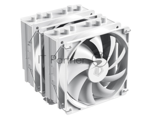 Кулер для процессора ID-COOLING SE-206-XT White Socket AM4/AM5/115x/1200/1700, 120mm, 1800rpm, 35.2 дБ, 250W, PWM 4-pin, Al-Cu (SE-206-XT White)