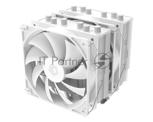 Кулер для процессора ID-COOLING SE-206-XT White Socket AM4/AM5/115x/1200/1700, 120mm, 1800rpm, 35.2 дБ, 250W, PWM 4-pin, Al-Cu (SE-206-XT White)