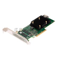 RAID-контроллер Broadcom MegaRAID 9560-8I SGL (05-50077-01 / 05-50077-01005 / 03-50077-01005 / 03-50077-01008 / 03-50077-01004 ) PCIe 4.0 x8 LP, SAS/SATA/NVMe, RAID 0,1,5,6,10,50,60, 8port(1 * int SFF8654), 4GB Cache, 3908ROC, RTL (007479)