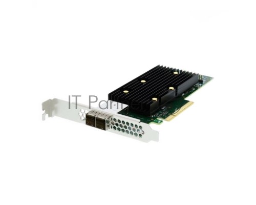 HBA-адаптер Broadcom SAS 9400-8e SGL (05-50013-01 / 03-50013-16008) PCIe 3.1 x8 LP, Tri-Mode SAS/SATA/NVMe 12G HBA, 8port(2*ext SFF8644), 3408 IOC