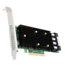 HBA-адаптер Broadcom SAS 9400-16i SGL (05-50008-00 ) PCIe 3.1 x8 LP, Tri-Mode SAS/SATA/NVMe 12G HBA, 16port(4*int SFF8643), 3416 IOC