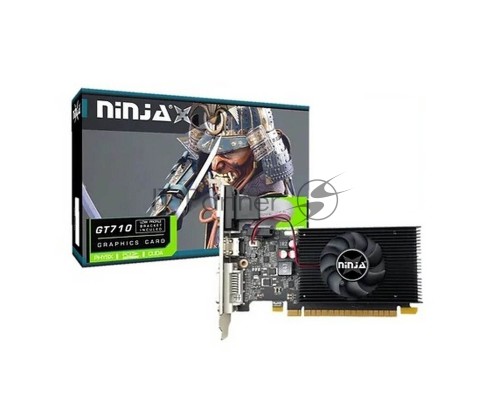 Видеокарта Ninja (Sinotex) GT710 4G DDR3 64BIT DVI HDMI VGA 1FAN RTL