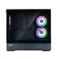 Компьютерный корпус ZALMAN P30 V2, MATX, BLACK, WINDOW, 2x3.5