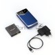 Мобильный телефон Maxvi E11 blue-silver