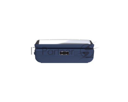 Мобильный телефон Maxvi E11 blue-silver