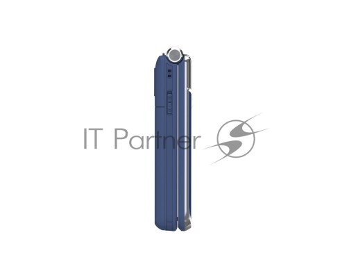 Мобильный телефон Maxvi E11 blue-silver