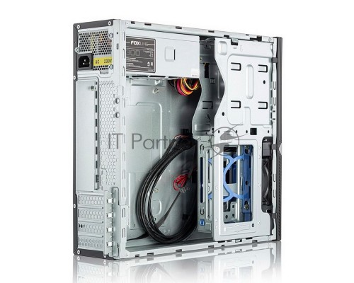 Компьютерный корпус Foxline FL-203-GT-300 mATX case black, w/PSU TFX 300W 80+ bronze, w/2xUSB2.0+2xUSB3.0, w/pwr cord, w/ 8cm FAN