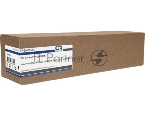 Картридж лазерный CopyRite CR-KMTN114 TN-114 черный (11000стр.) для Konica Minolta Di152/183/211/1611/2011/bizhub 162/163/210/211 type 106B