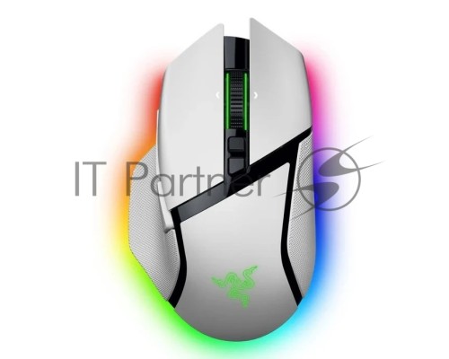 Мышь беспроводная/проводная Razer Basilisk V3 Pro 35K белый, 35000 dpi, радиоканал, Bluetooth, USB, кнопки - 11