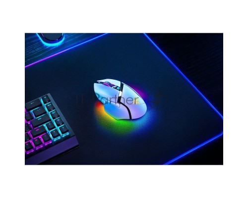Мышь беспроводная/проводная Razer Basilisk V3 Pro 35K белый, 35000 dpi, радиоканал, Bluetooth, USB, кнопки - 11
